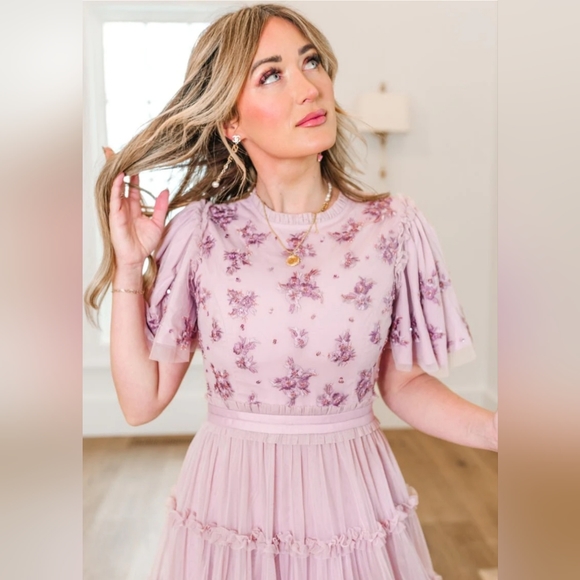 ivy city & Co pink lilac dress - Picture 16 of 16